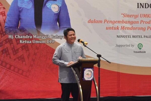 Gubernur Harapkan Munas UKM dan IKM Nusantara di Palembang Jadi Spirit Bagi Pelaku UKM dan IKM Sumsel