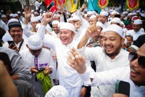 Gubernur Sumsel Ikuti Rangkaian Ziarah Kubro Bersama Ribuan Peziarah