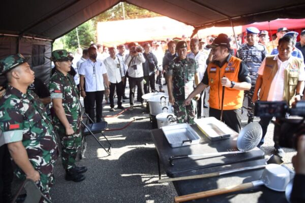 1.120 Personil Gabungan  Apel Kesiapsiagaan Bencana Karhuta di Sumsel