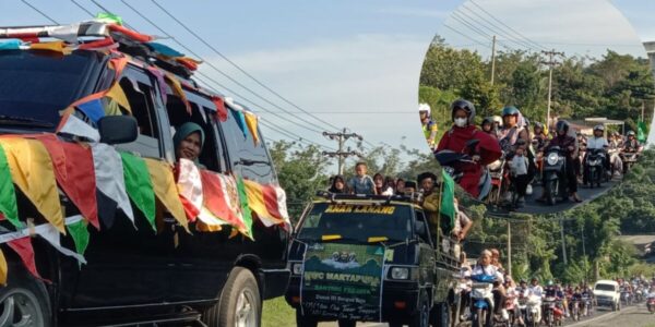 SPEKTAKULER! Peserta Antusias Ikuti Karnaval Pawai Kendaraan Hias Tahun Baru Islam 1 Muharram 1445 H