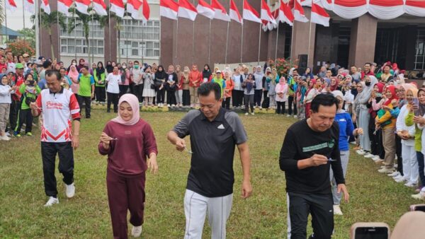 Aneka Lombai 17-an Meriahkan HUT RI 78 di Pemkot Prabumulih