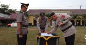 Kabag Log Polres Prabumulih Dijabat Kompol Aswin Sianipar  Kapolres Prabumulih