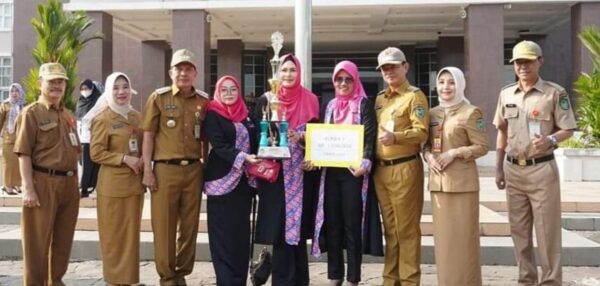 Membanggakan, IPEMI Prabumulih Meraih Juara I Gerak Jalan Umun Putri