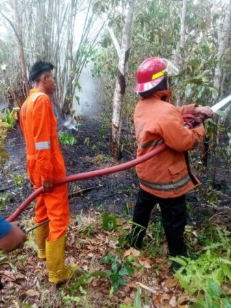 Karhutla Melanda, Petugas BPBD Prabumulih Kerepotan