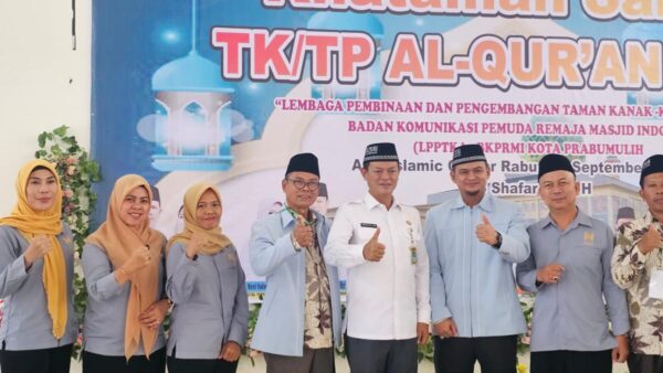 Tingkat Kelulusan 98 Persen Lebih, DPD BKPRMI Prabumulih Wisuda Ratusan Santri TK/TPA