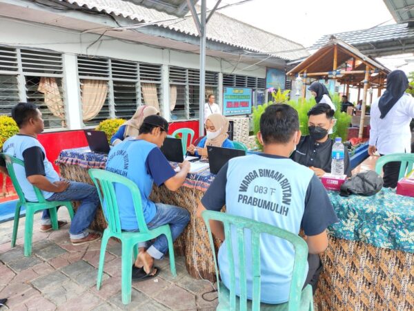 Gandeng Dinkes Prabumulih dan RSUD, Rutan Klas IIB Skrining Ratusan Penghuninya