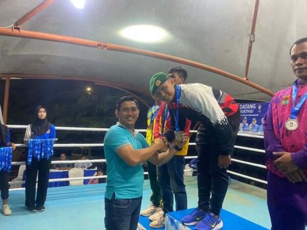 Serda Genta, Prajurit Kompi B Yonzipur 2/SG Sumbang Medali Emas Cabor Muay Thai PORPROV 2023