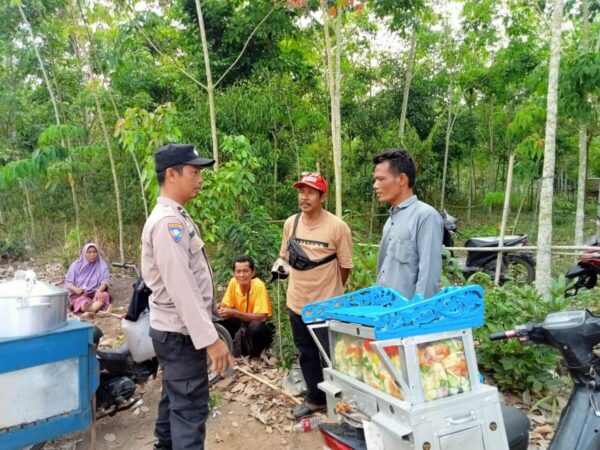 Wanti Warga Karang Jaya, Jumat Curhat Polsek Prabumulih Timur Buka Lahan Jangan Karhutla