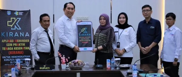 Permudah Nakes Ajukan Izin Praktik, Dinkes OKU Selatan Launching Aplikasi KIRANA