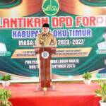 Ketua dan Pengurus DPD Forum Pondok Pesantren (Forpes) Kabupaten OKU Timur Masa Khidmat 2023-2027 resmi dilantik langsung oleh Ketua DPP Forpes Sumatera Selatan, berlangsung di Pondok Pesantren Darul Huda Desa Lubuk Harjo, Kecamatan Belitang Madang Raya (BMR), Senin, 16 Oktober 2023.