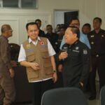 Penjabat (Pj) Gubernur Sumatera Selatan Agus Fatoni terus memperkuat kolaborasi dengan Forum Koordinasi Pimpinan Daerah (Forkopimda) Sumsel. Salah satunya dengan bersilahturahmi ke Kantor Kejaksaan Tinggi Sumatera Selatan, Kamis (5/10/2023).