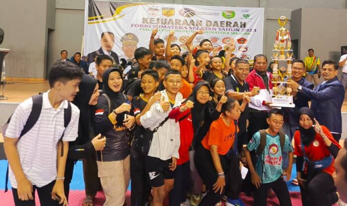 Kontingen Karate LEMKARI SUMSEL berhasil mendulang 7 medali emas, 2 perak dan 10 perunggu di Kelas Open pada Kejuaraan Daerah FORKI SUMSEL Tahun 2023 yang dilaksanakan di GOR Dempo, Komplek Jakabaring Sport City (JSC) pada tanggal 27 - 30 Desember 2023.