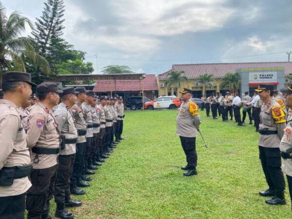 Pesan Kapolres Prabumulih, Ajak Bhabin Kerja Ikhlas