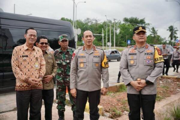 Tinjau Pos PAM, Kapolda Sumsel dan Kapolres Prabumulih Ingatkan Ini