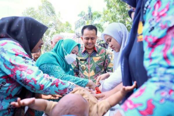 Launching Program Pencegahan Stunting di Kota Pagar Alam, Pj Gubernur Agus Fatoni Targetkan Sumsel Zero Stunting