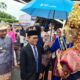 Sekda Provinsi Sumsel Ir SA Supriono bersama Bupati OKU Timur saat tiba dì Gedung DPRD Kabupaten OKU Timur, Rabu 17 Januari 2024. Foto: Indra/idsumsel