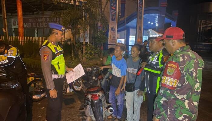 Polres Prabumulih Mulai Tindak Tegas Knalpot Brong, 12 R2 Diamankan