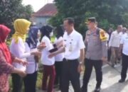 Kapolres Prabumulih Dampingi Pj Wako Tinjau Warga Penderita Stunting