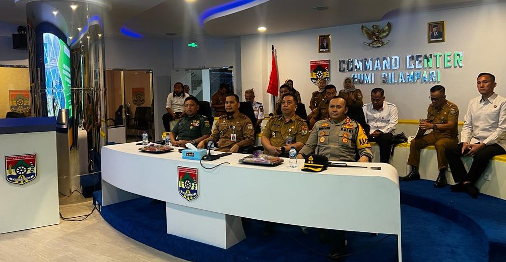 Kapolres Lubuk Linggau, AKBP Indra Arya Yudha, turut hadir dalam rapat koordinasi pengendalian inflasi daerah bersama Penjabat (PJ.) Walikota Lubuk Linggau yang diwakili oleh PJ. Sekda, H. Tamri.