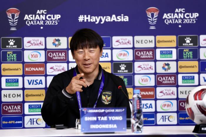 Shin Tae Yong menjelaskan targetnya saat Timnas Indonesia bersua Vietnam pada matchday kedua Grup D Piala Asia 2023.