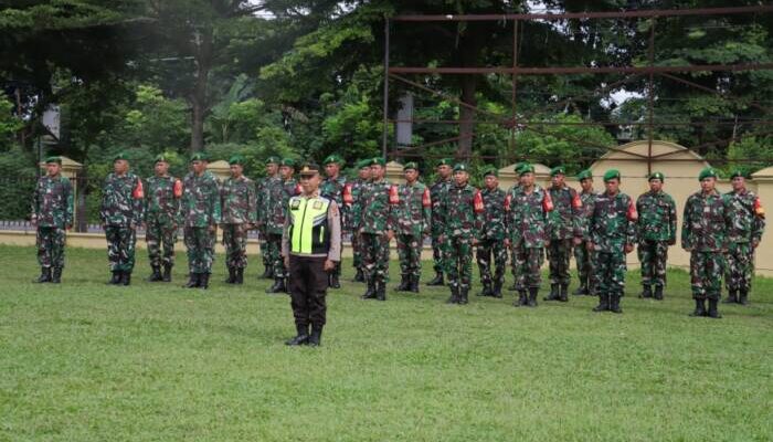 Pimpin Apel Konsolidasi Bersama BKO TNI, Kapolres Prabumulih Ucapkan Terima Kasih