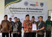 Pelantikan Pengurus Lembaga Amil Zakat, Infak, dan Sedekah Muhammadiyah Kabupaten OKU Timur. Foto: istimewa