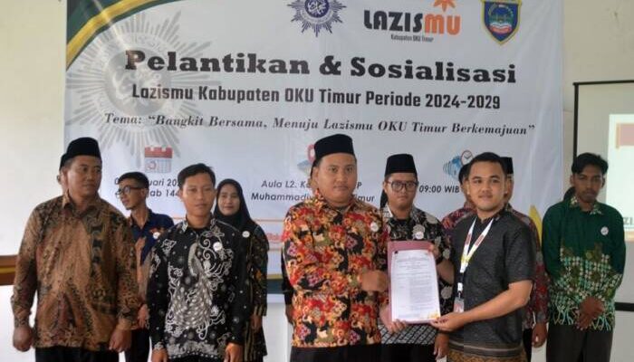 Sejarah Lazismu OKU Timur Resmi Berdiri, Ajak Masyarakat Berdonasi untuk Umat