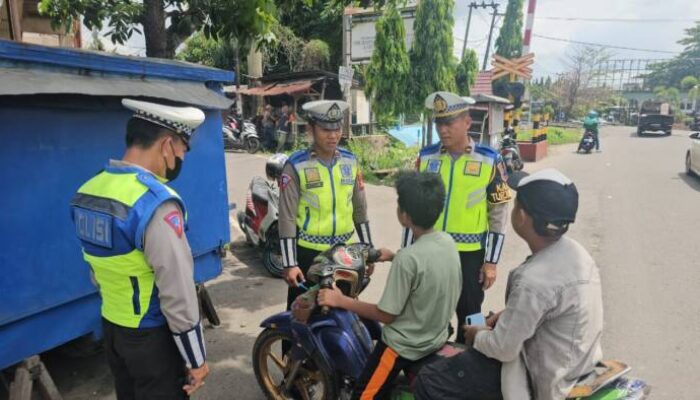 Ratusan Pelanggaran Ditemukan Perhari, Paling Banyak Tak Pakai Helm dan Lawan Arus. Seminggu, Ops Keselamatan Musi 2024 Satlantas Polres Prabumulih