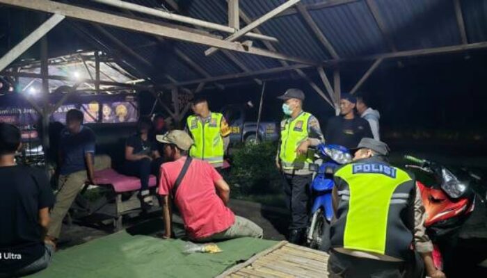 Patroli Kring Serse, Polsek Cambai Razia Warung Jualan Miras