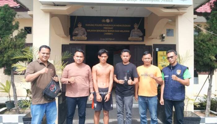 Patroli, Macan Polsek RKT Jaring Pemuda Bawa Senpira