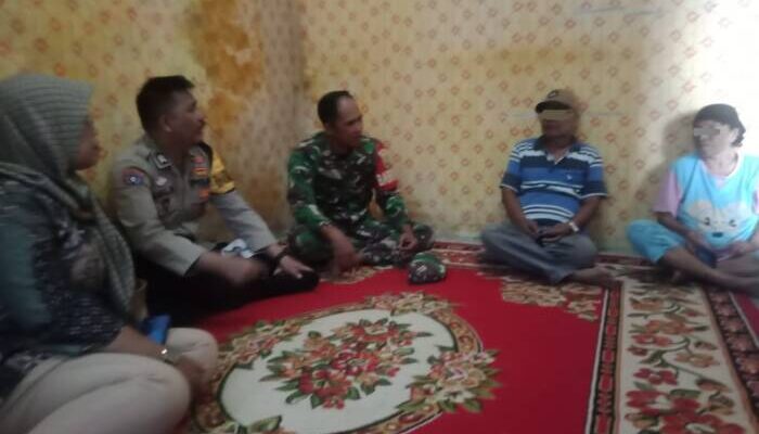 Didatangi Bhabin Gunung Ibul, Menantu Sempat Viral Diduga Aniaya Mertua Akhirnya Minta Maaf dan Janji Tidak Terulang