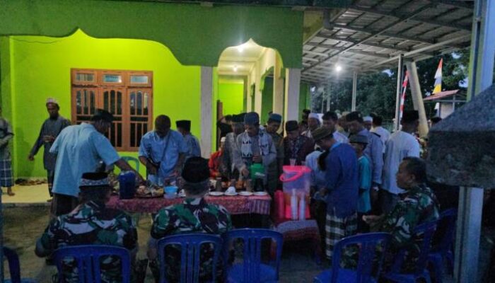 Bukber Masyarakat Payuputat, Pertamina Drilling Bersama Kodim 0404/ME Pererat Hubungan Silaturahmi