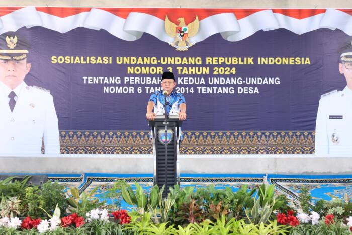 Sosialisasi Undang-undang Republik Indonesia Nomor 3 Tahun 2024 Tentang Perubahan Kedua Undang-undang Nomor 6 Tahun 2014 Tentang Desa.