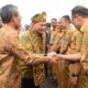 Pj Gubernur Elen Setiadi, S.H., M.S.E  didampingi Pj Ketua Tim Pemberdayaan Kesejahteraan Keluarga (TP PKK) Sumsel, Melza Ayu Rahminia, S. E, tiba Palembang melalui Terminal Kedatangan VIP Bandara Sultan Mahmud Badaruddin (SMB) II Palembang, sekitar pukul 8.00 Wib, Selasa (25/6/2024).