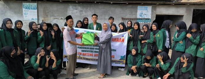 Mahasiswa Program Studi (Prodi) Pendidikan Guru Madrasah Ibtidaiyah (PGMI) Fakultas Agama Islam (FAI) Universitas Nurul Huda (UNUHA) Sukaraja melaksanakan Kunjungan Kewirausahaan Rabu 19 Juni 2024.