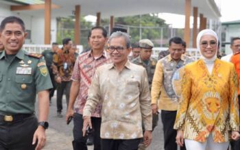 Sekretaris Daerah (Sekda) Provinsi Sumatera Selatan (Sumsel), SA Supriono hadir langsung dalam silaturahmi bersama Forum Koordinasi Pimpinan Daerah (Forkopimda) Sumsel.
