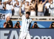 Lionel Messi menikmati kemenangan bersama Argentina yang kembali ke pertandingan final turnamen untuk kedua kalinya secara berturut-turut yang pada sebelumnya pada final Copa America 2020. (Instagram afaseleccion dan copamerica).