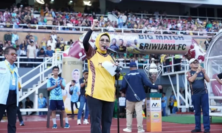 Pertandingan Reuni Akbar Sriwijaya FC Legend di Stadion Gelora Sriwijaya Jakabaring, alembang, pada hari Minggu tanggal 30 Juni 2024 suskes digelar.