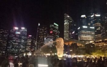 Patung Singa Merlion Park