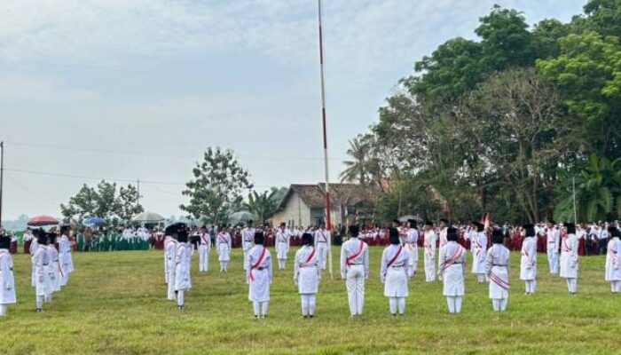 Mahasiswa KKN-T UNUHA Meriahkan HUT RI ke-79 di Desa Gunung Terang