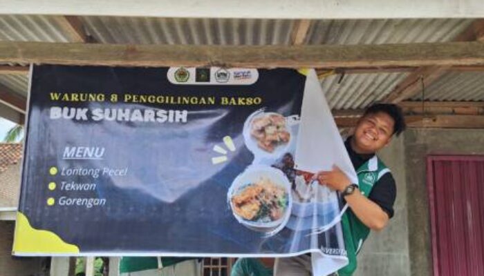 Mahasiswa KKN UNUHA Beri Sentuhan Baru pada Usaha Penggilingan Bakso Bu Suharsih