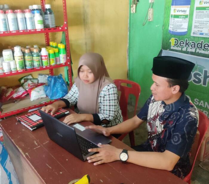 Implementasi dan Pelatihan Sistem Kasir Berbasis Web di Toko Berkah Tani untuk Meningkatkan Penjualan Produk Pertanian. Foto: dok/ist