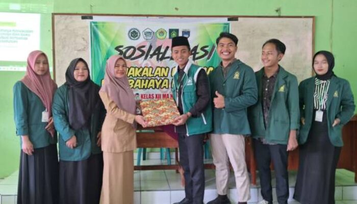 Pendidikan Anti-Narkoba dan Pencegahan Kenakalan Remaja: Sosialisasi tentang Seks Bebas oleh Mahasiswa KKNT15 di MA Nurul A’la