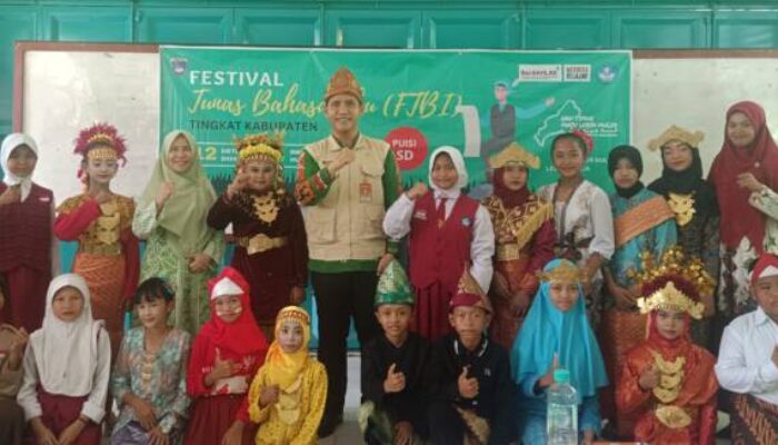 KEREN! Peserta Lomba Tampil Berbahasa Komering, Festival Tunas Bahasa Ibu 2024 Sukses Digelar