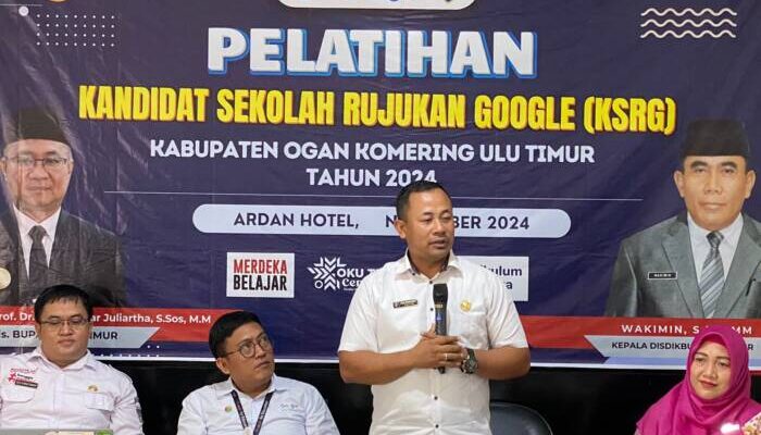 Dikbud OKU Timur Wujudkan Digitalisasi Sekolah di Bumi Sebiduk Sehaluan