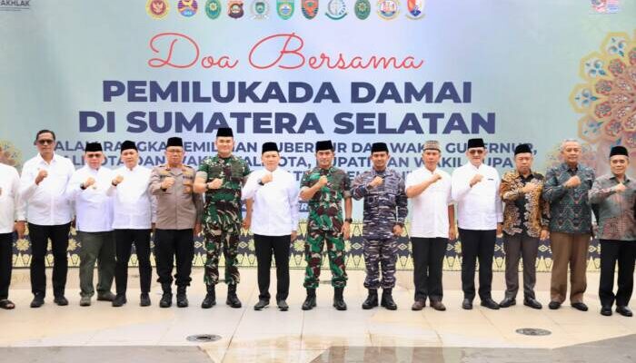 Ciptakan Pilkada 2024 yang Damai, Pj Gubernur Sumsel Elen Setiadi Ikuti Doa Bersama di Monpera 