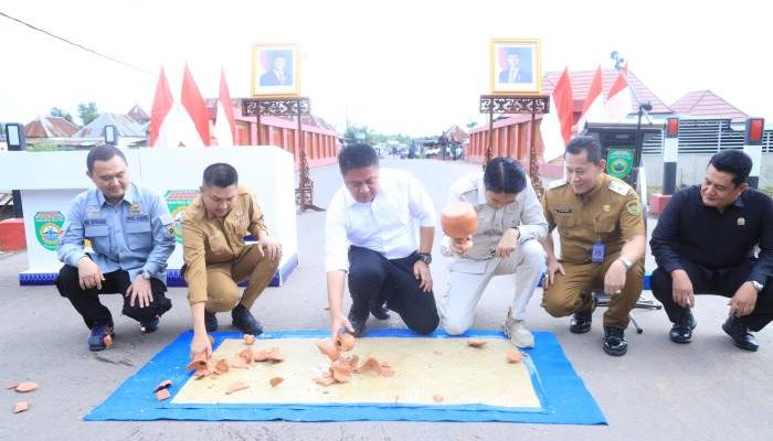 Tingkatkan Mobilitas dan Perekonomian, Gubernur Herman Deru Resmikan Jembatan Air Lais dan Trans SP Tanah Abang