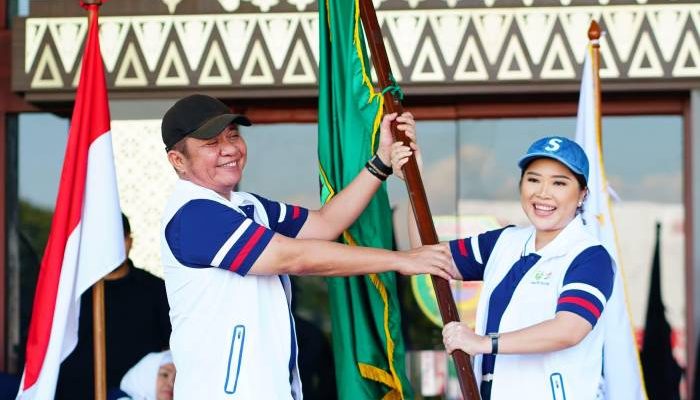 Bawa Semangat Juara, Gubernur Herman Deru Optimistis Sumsel Tembus Tiga Besar FORNAS VIII