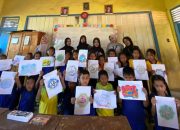 Mahasiswa KKN Universitas Nurul Huda Hidupkan semangat Belajar Qur’an dan Kreativitas di SDN 2 Tulung Harapan