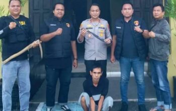 Bacok Tetangga Gegara Batas Tanah, Pelaku Langsung Dibekuk Polisi